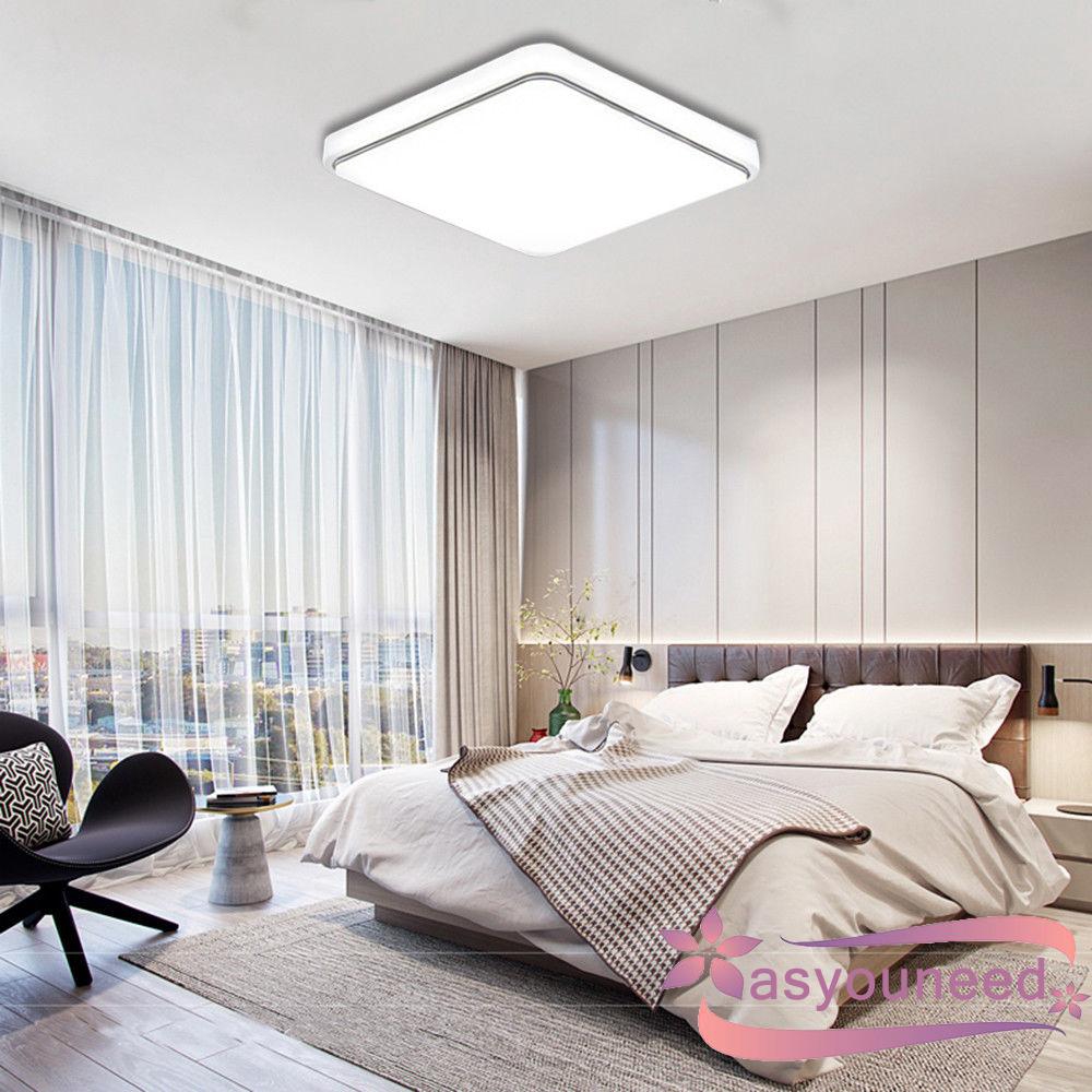 Đèn LED vuông gắn trần trang trí nội thất phong cách hiện đại