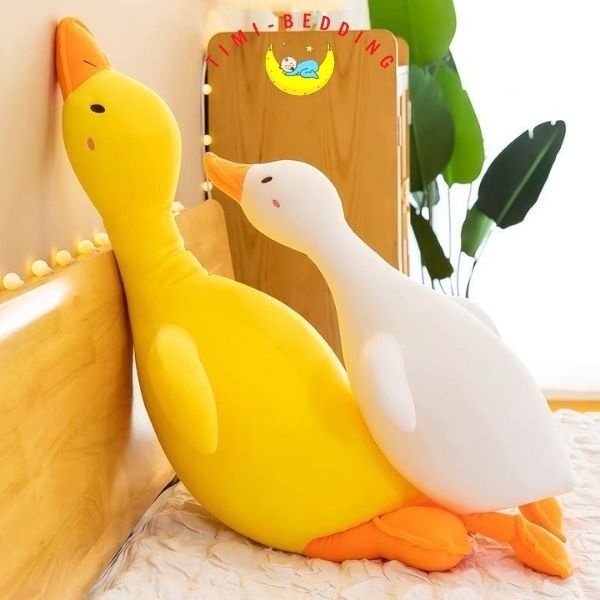 Gấu bông hình con vịt – Vịt nhồi bông má hồng cute, dễ thương 60cm, 100cm, 130cm và 160cm– Timibedding