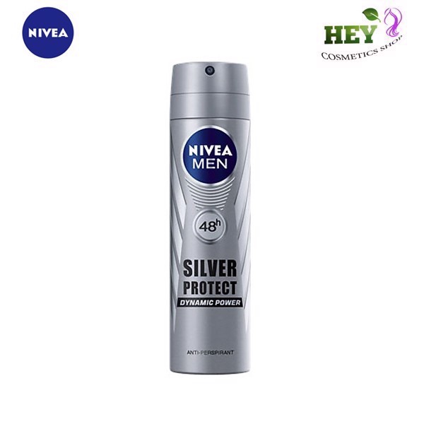 XỊT NGĂN MÙI NIVEA MEN PHÂN TỬ BẠC 82959 150ML
