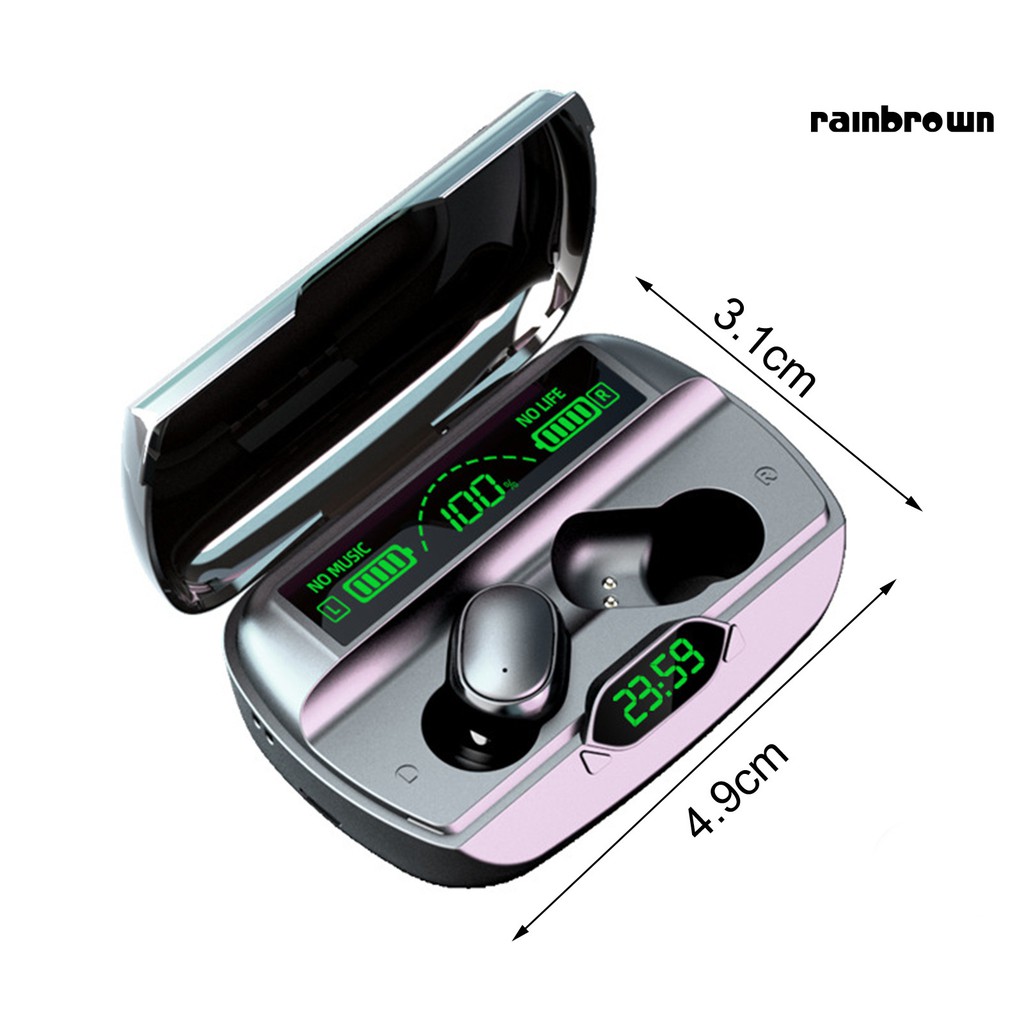 Tai Nghe In-Ear Bluetooth 5.0 Giảm Ồn Cho Điện Thoại / Rej / G6