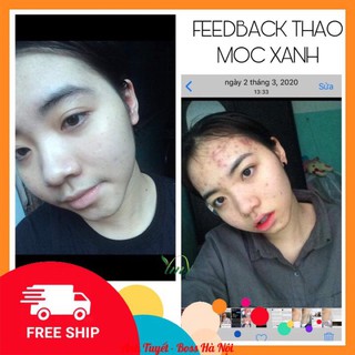 COMBO BỘT TRÀ XANH & THẢO MỘC XANH
