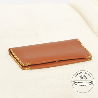 Ví Nữ Cầm Tay Da Bò Thật Handmade