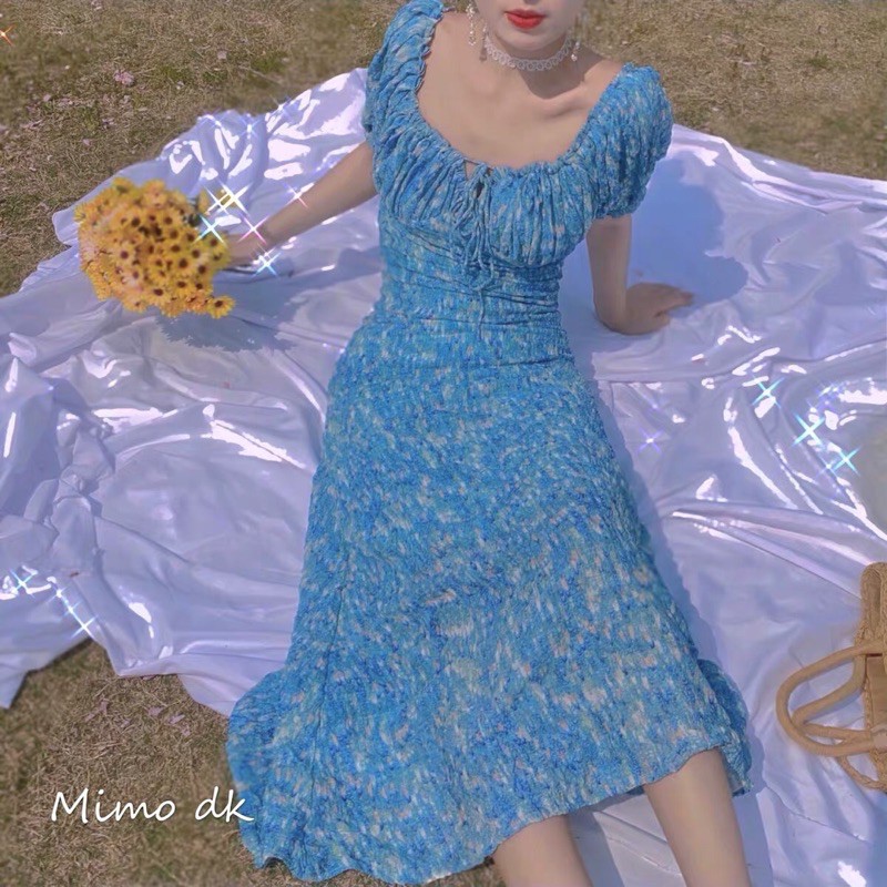 SẴN - Váy maxi xanh baby siêu xinh_có ảnh thật | BigBuy360 - bigbuy360.vn