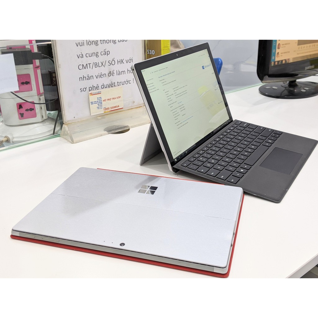 Máy tính bảng Microsoft Surface Pro 5( Surface Pro 2017 ) Core i5 / M3 4GB ram SSD 128GB màn hình 3K | Tại Playmobile