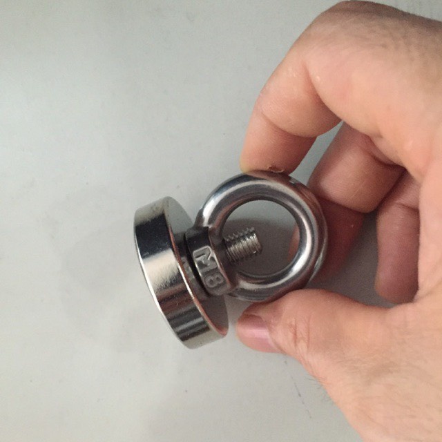 Nam châm móc treo tròn, móc hỏi  D32. D25mm, D20,D16, D42,, .. nam châm cứu hộ