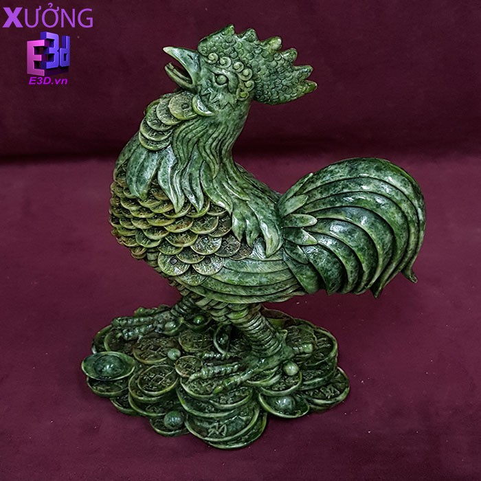 Tượng gà -Quà tặng sinh nhật -  GA 011 - Xưởng E3D