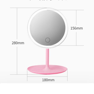 GƯƠNG ĐÈN LED ĐỂ BÀN CẢM ỨNg