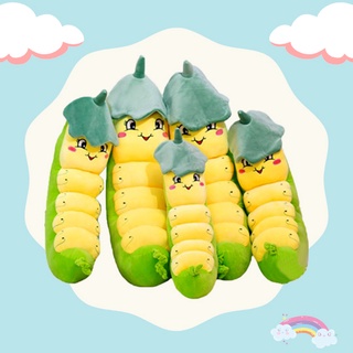 [CHUYÊN SỈ GIÁ SỐC] GẤU BÔNG SÂU ĐẬU MÀU XANH DỄ THƯƠNG SIZE 35CM - 55CM