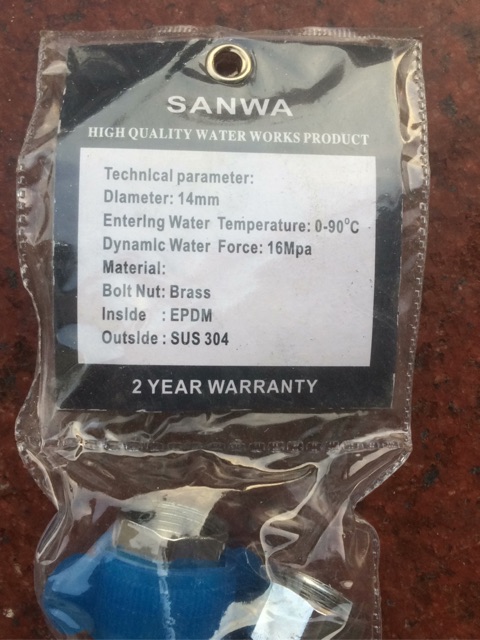 Đôi dây cấp nước nóng lạnh chính hãng Sanwa