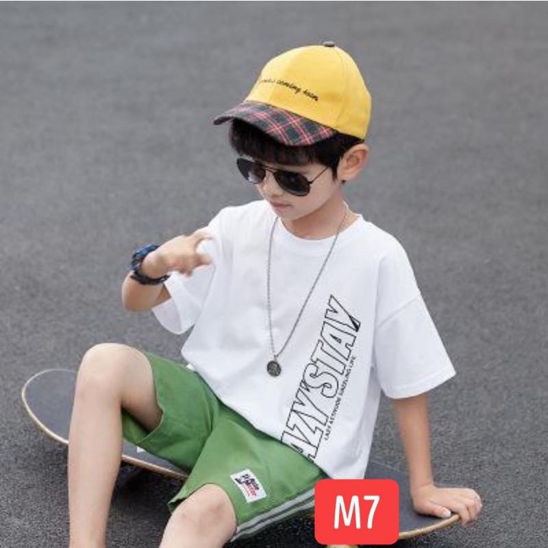 Bộ thể thao bé trai chất cotton mát