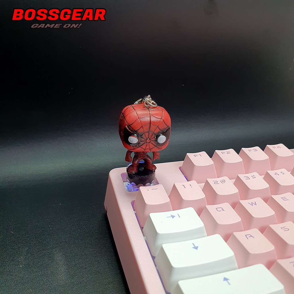 Keycap lẻ hình Siêu Anh Hùng MArvel DC siêu dễ thương Keycap Artisan