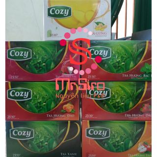 Trà Cozy túi lọc 50g đủ mùi hương