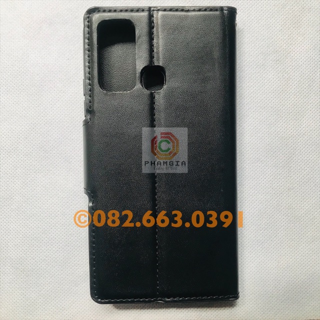 Bao da Vivo Y50 da mịn cao cấp, có ngăn để thẻ