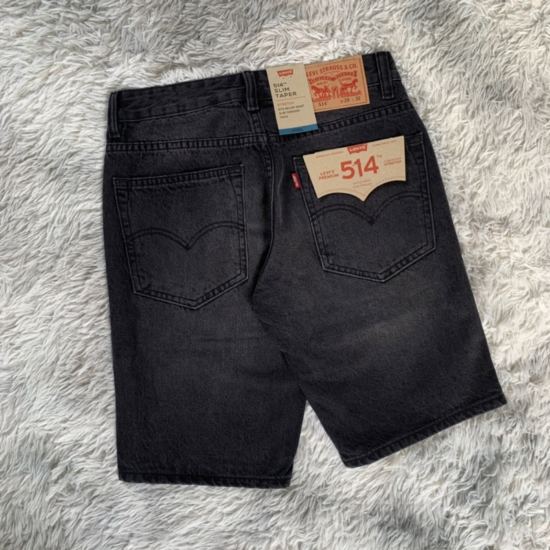 Quần short jean levis