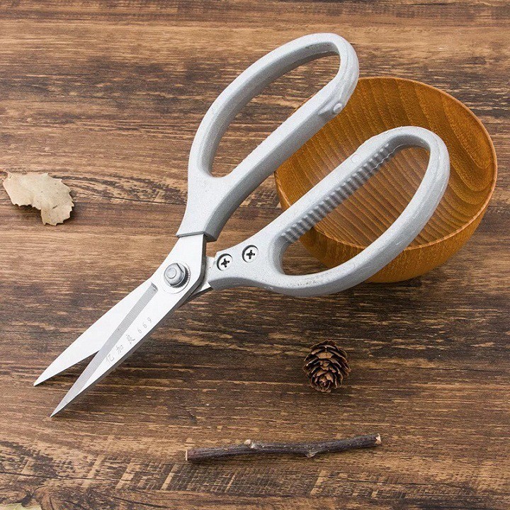 KÉO CẮT ĐA NĂNG THÉP SK5 CẮT CẮT THỰC PHẨM DÀI 21CM