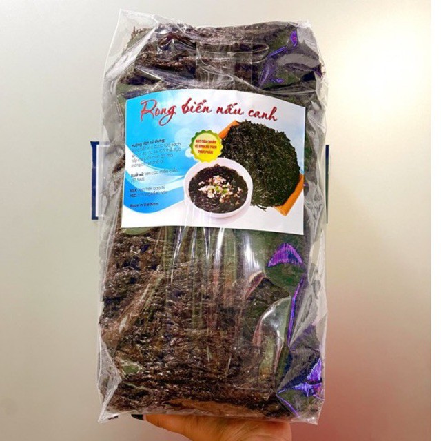 [Mã 156FMCGSALE hoàn 8% đơn 500K] 500g RONG BIỂN LÀM CHÁY TỎI (SỐNG) | BigBuy360 - bigbuy360.vn