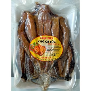 COMBO 2 KG ( 4KHAY 500G ) KHÔ CÁ LÓC ĐỒNG LOẠI LỚN 3 NẮNG