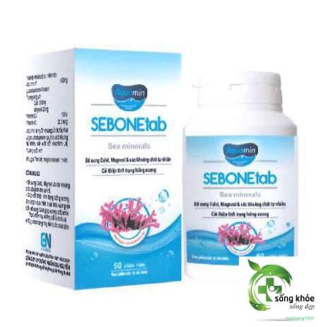 SeBoneTab-Bổ sung canxi từ tảo biển,Hỗ trợ cải thiện tình trạng loãng xương, làm chậm quá trình thoái hóa xương