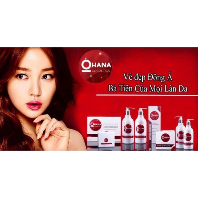 Combo tắm trắng Ohana