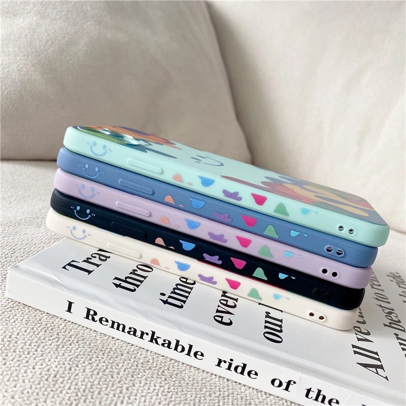 Ốp điện thoại silicon có dây đeo thích hợp cho Iphone 11 12 Pro Xs Max 8 7 Plus Xr X Se2020