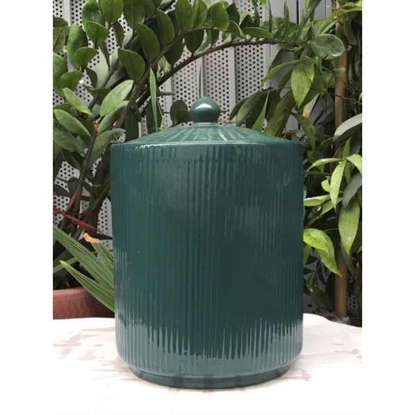 Bình nước dáng trụ trơn sứ Bát Tràng,dung tích 4lít,6lít,10 lít-HÀNG CHUẨN ĐẸP LOẠI 1 CÓ BẢO HÀNH