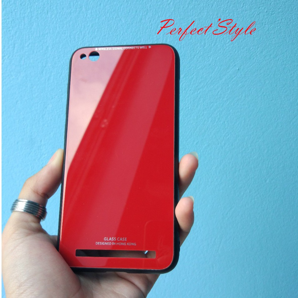 Ốp lưng mặt kính cường lực Xiaomi Redmi 5A