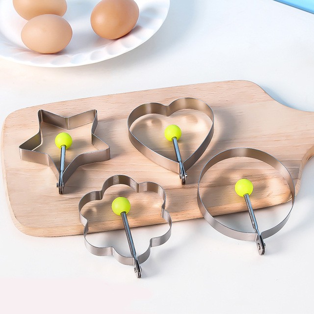 Khuôn tạo hình chiên trứng ốp la, làm bánh bằng inox dùng trong nhà bếp