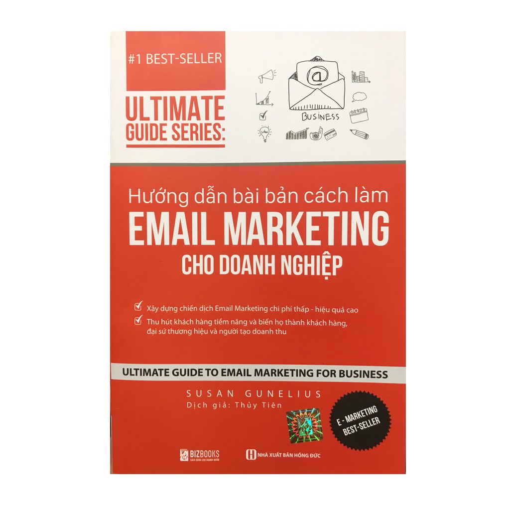 Sách - Hướng dẫn bài bản cách làm Email Marketing cho doanh nghiệp | Ultimate Guide Series DL