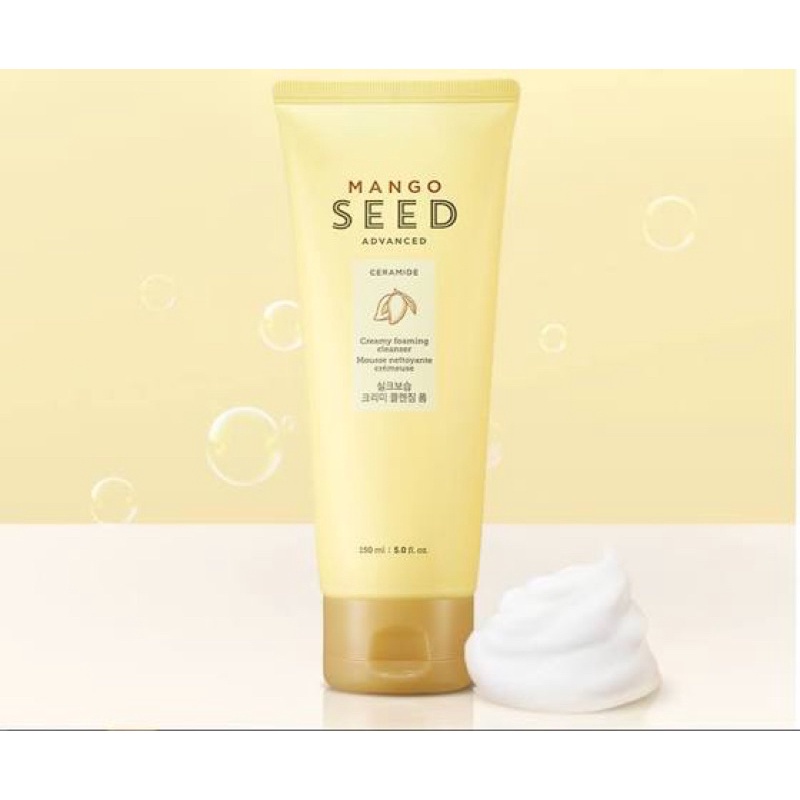 Sữa Rửa Mặt Bổ Sung Ẩm The Face Shop Mango Seed Cleansing Foam 150ml