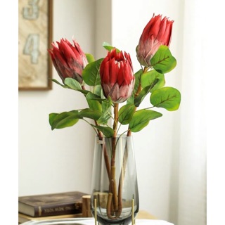 Hoa Trang Trí 🌺FREESHIP🌺 Giảm 10k Khi Nhập [ HOA LUA ] Hoa Đế Vương Đẹp Hàng Cao Cấp