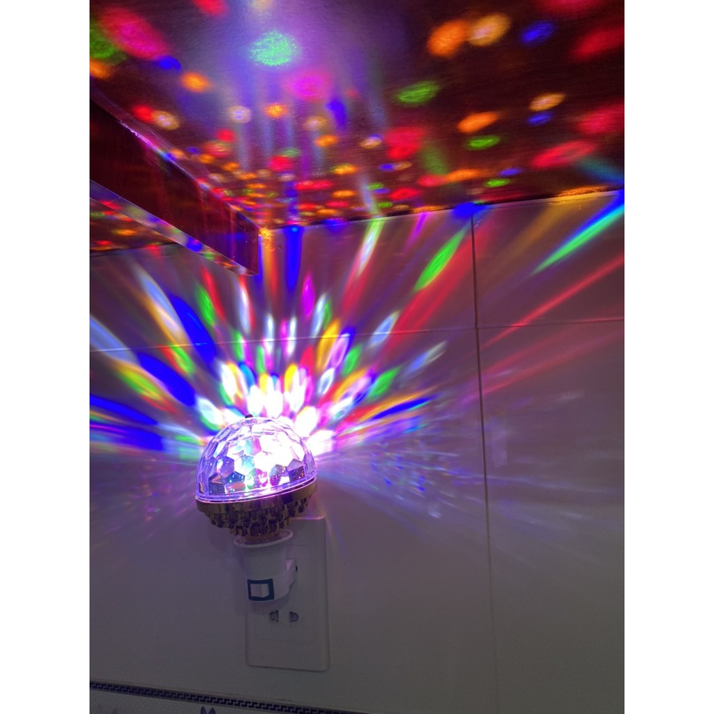 Đèn Led Vũ Trường, Đèn Laser 7 Màu, Vũ Trường, Bar, Sân Khấu, Dân Bay + Tặng Kèm Đuôi Cắm Công Tắc