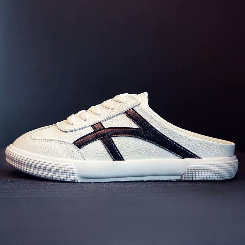 Internet Hot Trắng Giày Nữ Sinh Viên Hàn Quốc Da Đế Bằng Thể Thao Skate Mùa Xuân Thoáng Khí Đế Mềm Doug Đơn giày | BigBuy360 - bigbuy360.vn