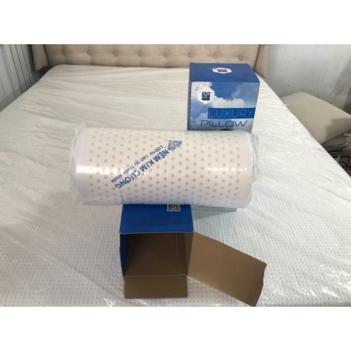 Gối Cao Su Kim Cương Luxury Pillow Thông Hơi, Thoáng Mát