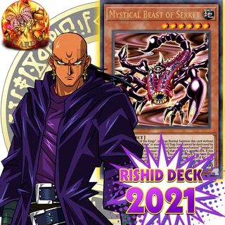 Bộ Bài Bọ Cạp Rishid (Yugioh) 45 lá - [Bài in Cao Cấp]