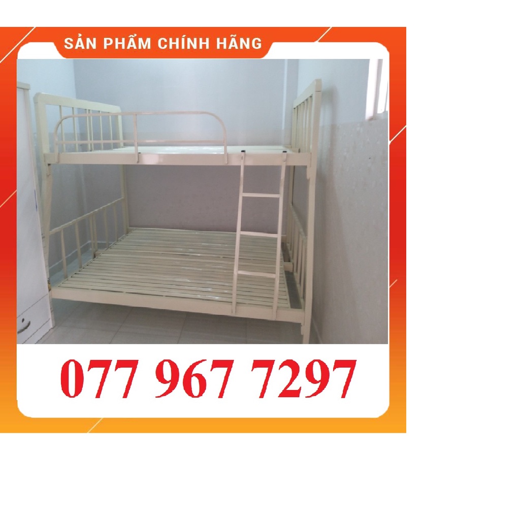 Giường sắt giá rẻ, giường hai tầng 1m 1m2 1m4 1m6 1m8 giường hộp vuông 48 giao hàng nhanh