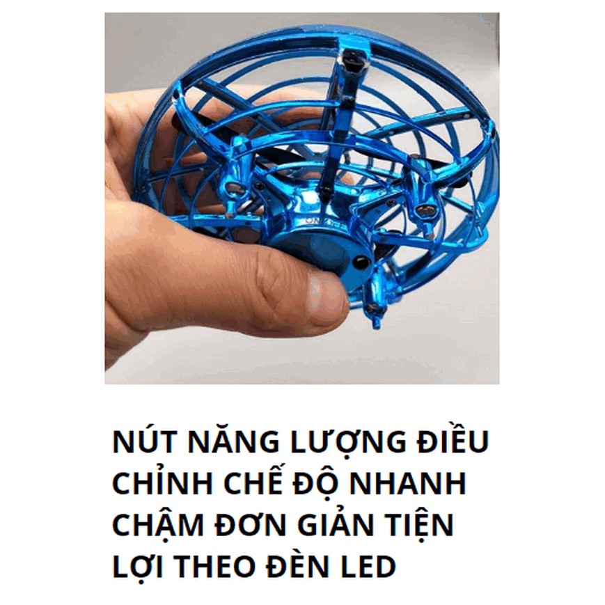 ĐỒ CHƠI BIFO MÁY BAY KHÔNG NGƯỜI LÁI - UFO cảm biến chuyển động bằng tay không điều khiển - Home and Garden