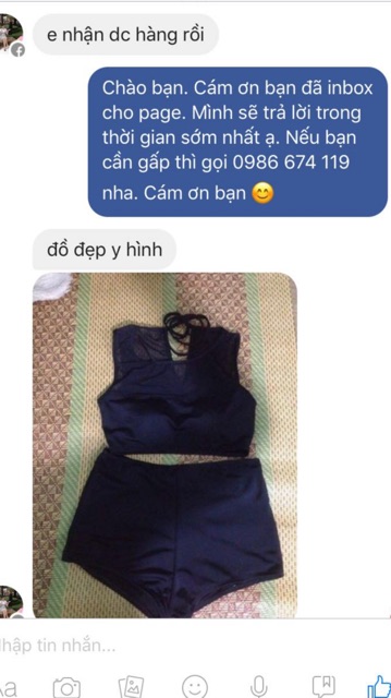 Bikini ba lỗ phối lưới