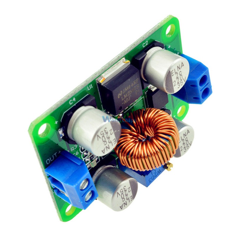 Mô Đun Tăng Áp LM2587 DC-DC 3.5V-30V Sang 4V-30V 5A