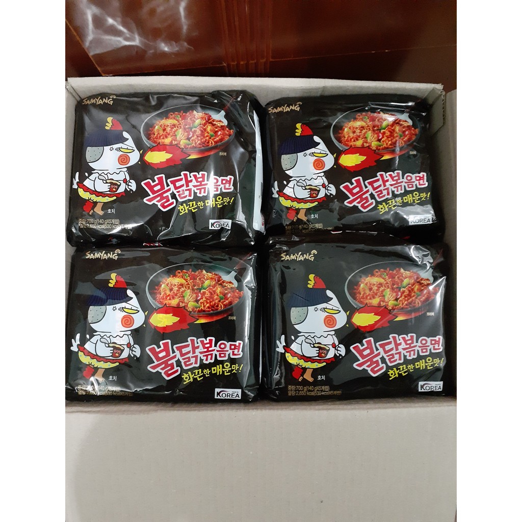 Giá Sỉ 1 Thùng Mì Cay Samyang Vị Gà Cay - Hàn Quốc | BigBuy360 - bigbuy360.vn