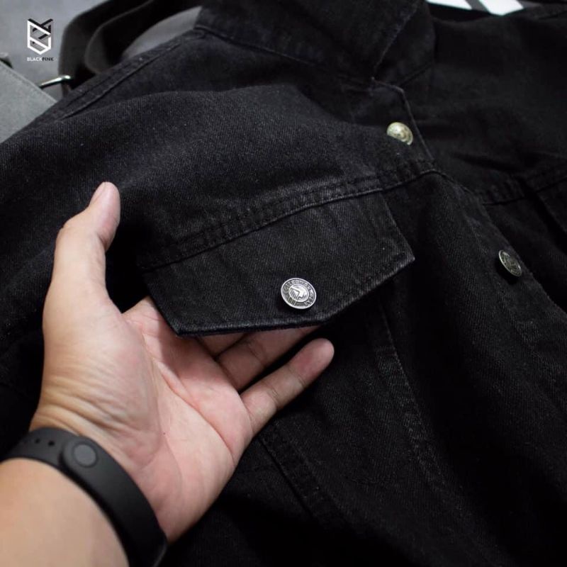 Áo Khoát Jeans Nam Nữ Cao Cấp ,MS 53