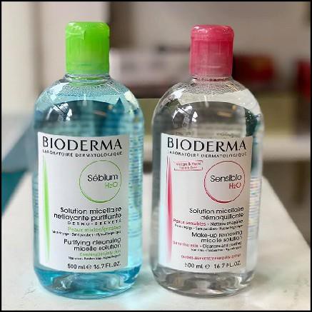 Nước Tẩy Trang Bioderma [CHÍNH HÃNG] Créaline H2O Nắp Bật Bản Mới Nhất, Nước Tẩy Trang Dành Cho Da Nhờn Mụn Bioderma