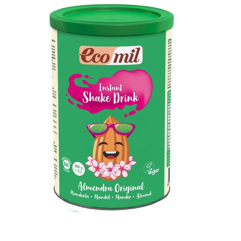 Bột Hạnh Nhân Hữu Cơ Ecomil (400g) - Ecomil Almond Milk Powder 400g