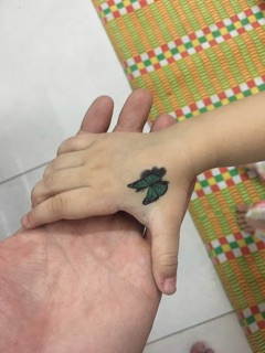 Hình Xăm Dán ( mini bướm xênh)