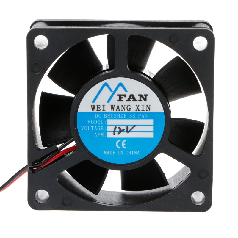 Quạt Tản Nhiệt Làm Mát Cpu 60mm X 60mm X 20mm Dc 12v 2-pin 6020