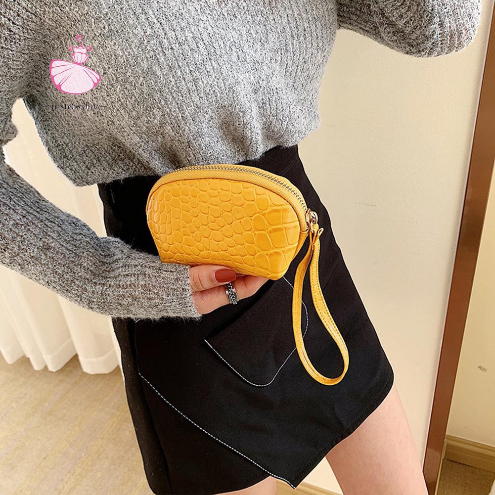 ❀Easybuy❀2020 New Arrival  Women Mini Shell Clutch Bag Crocodile Ladies Leather Purse Tote Handbags