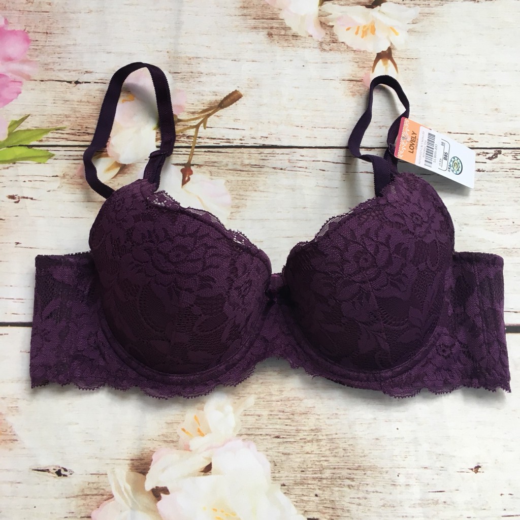 ÁO LÓT NỮ LOVELY CÀI 3 MỎNG ÉP REN - ALN11