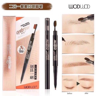 [mẫu mới] chì kẻ mày 2 đầu Wodwod