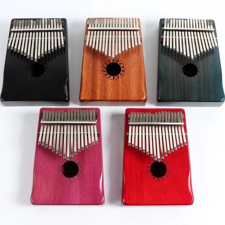 Đàn Kalimba 17 phím Gỗ Đen Walter WK-17BK Tặng Kèm Harmonica Màu Ngẫu Nhiên - HÀNG CÓ SẴN