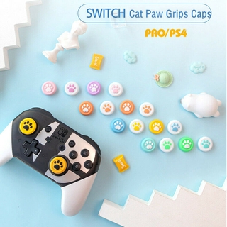 Thumb Stick Grip Cat Paw Caps Joystick Cover For PS4/Xbox/Switch Pro Controller[FASH]