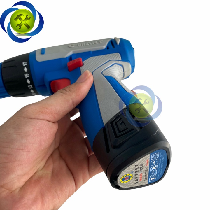 Pin dùng cho máy khoan 12V LI-ION C-Mart W0022D (dành cho máy mới 2022 trở lên)